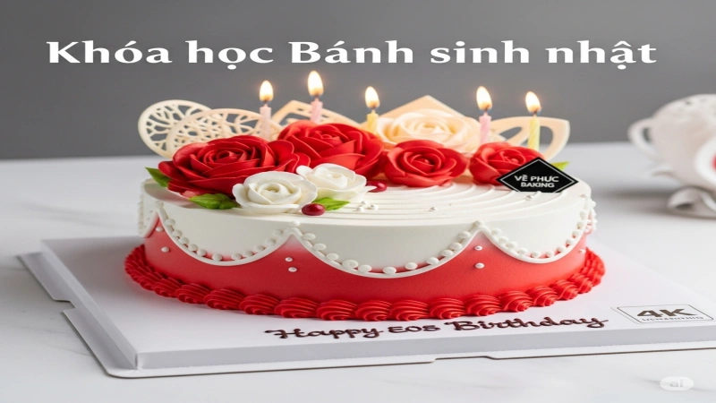 Khóa học Bánh sinh nhật