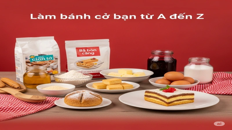 Làm bánh cơ bản từ A đến Z